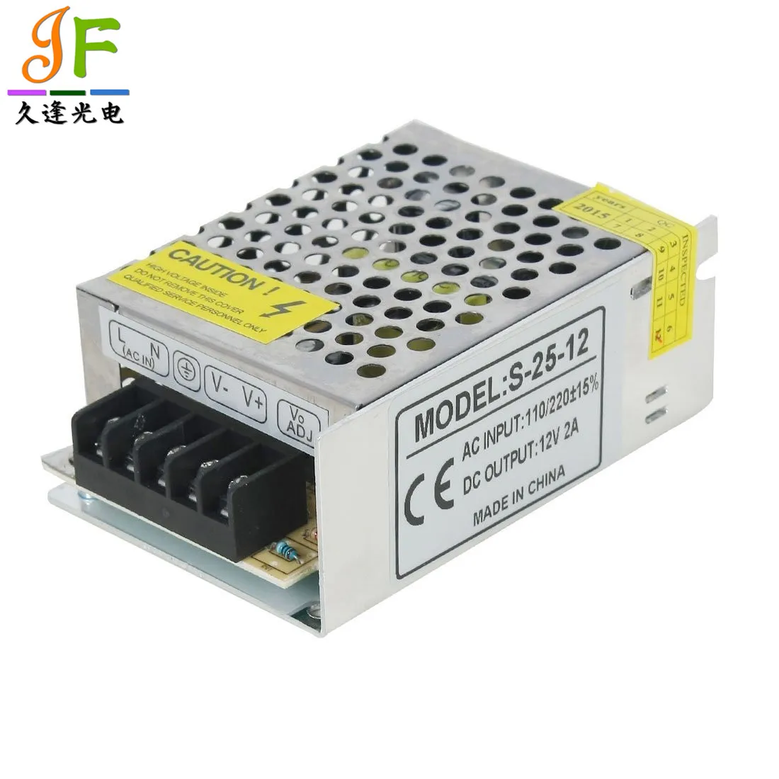 12V 2A 24 Вт Алюминий чехол 100V-240V AC к DC освещение трансформатор Светодиодный драйвер
