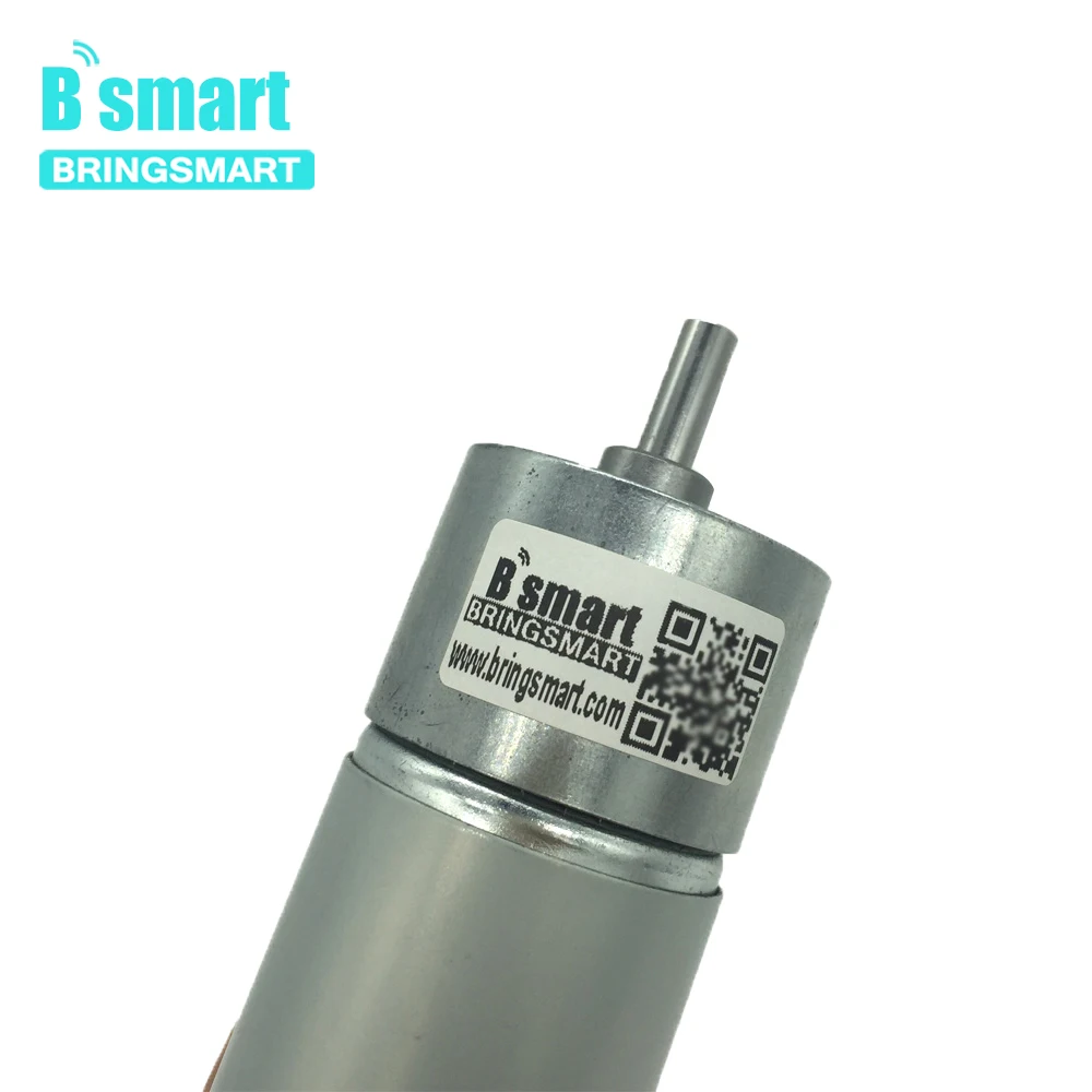BringSmart JGB37-550 мини обратная мотор, работающего на постоянном токе 12 В в высокий крутящий момент электронный мотор-редуктор 12V Шестерни мотор
