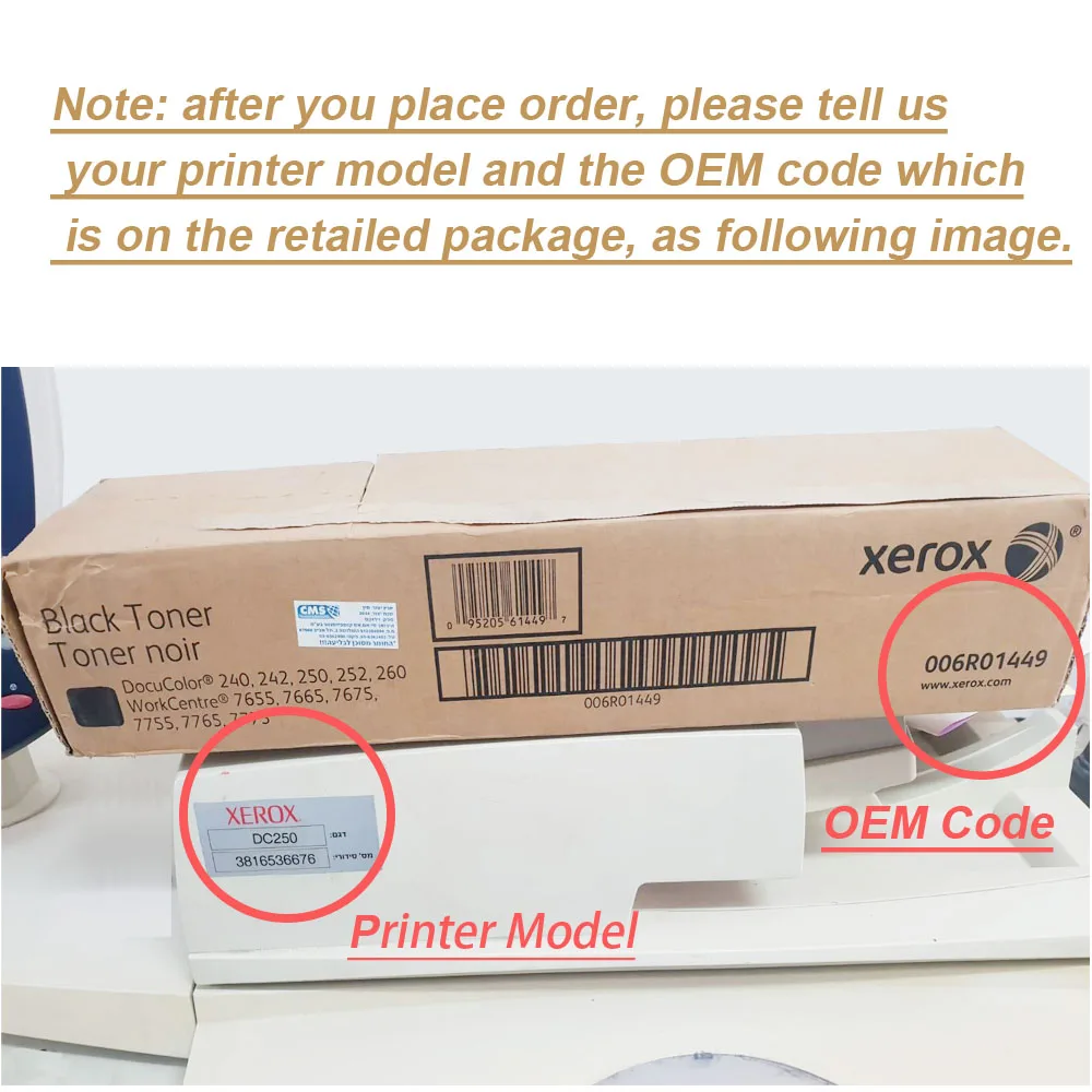 MISEE 4 тонер картриджи совместимы с Xerox DocuColor DC240/242 DC250/252/260 Workcenter WC7655/7665/7675/7755/7765