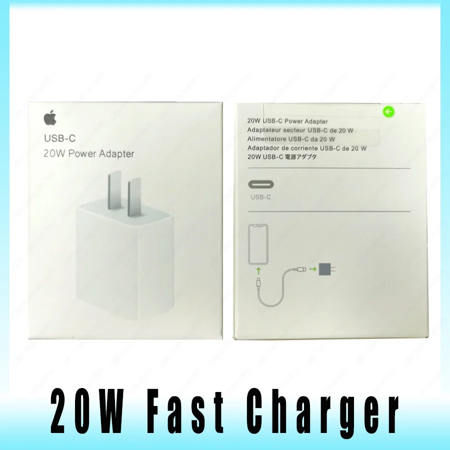 

Быстрое зарядное устройство на 20 Вт для iPhone 12 Pro Max Mini USB-C 2M C2L Зарядное устройство USB C адаптер питания Type C QC4.0 для Apple Cable 11 XS