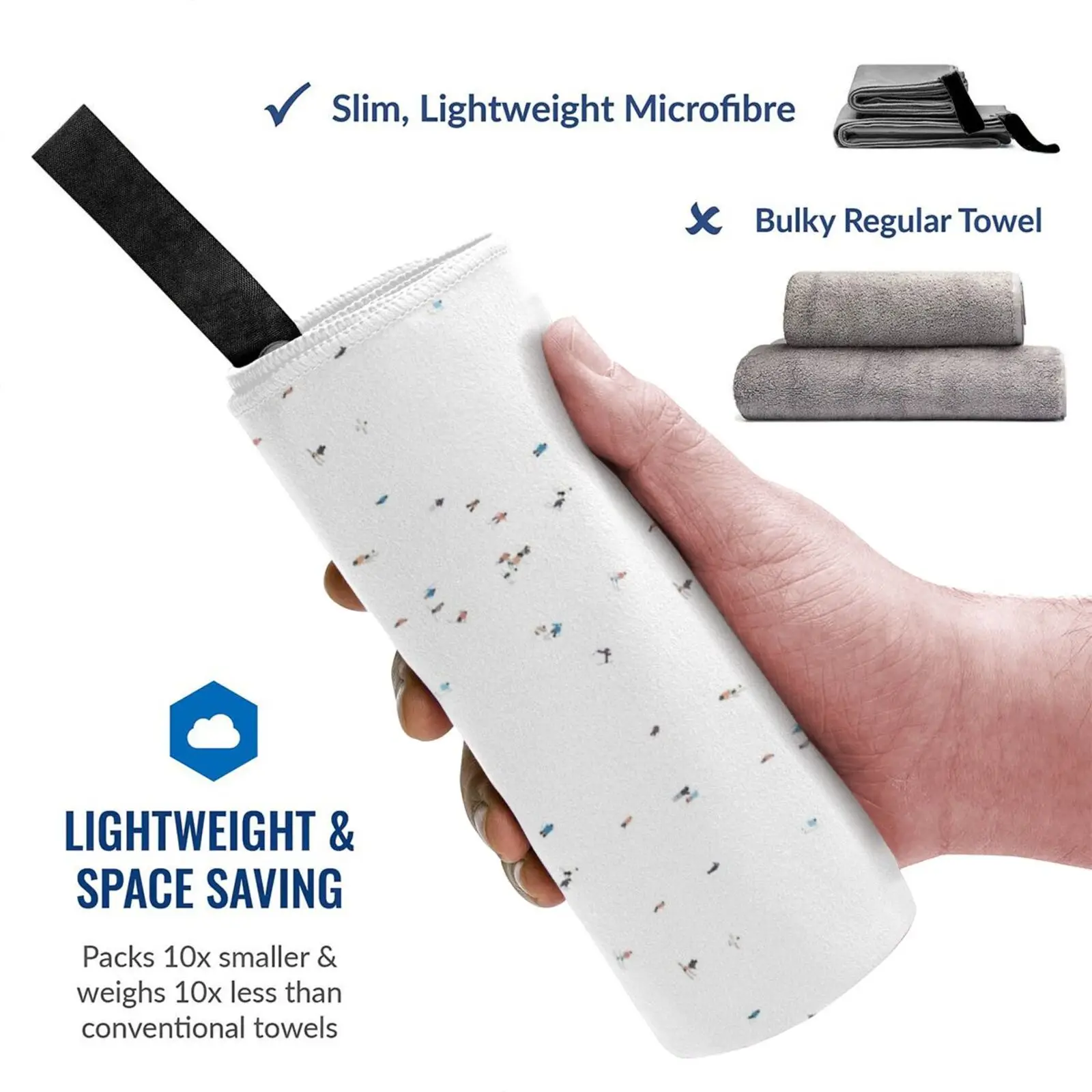 Быстросохнущее полотенце для катания на лыжах спортивный тренажерный зал