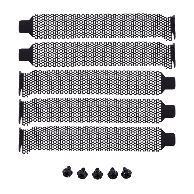 5 шт. крышка слота PCI/крышка PCI Пылезащитный фильтр | Компьютеры и офис