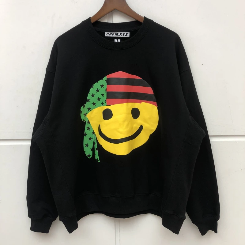 

Толстовки 2020fw CPFM.XYZ для мужчин и женщин, пуловер CPFM.XYZ с 3D эффектом вспенивания, толстовка с капюшоном Kanye West Crewneck, высокое качество