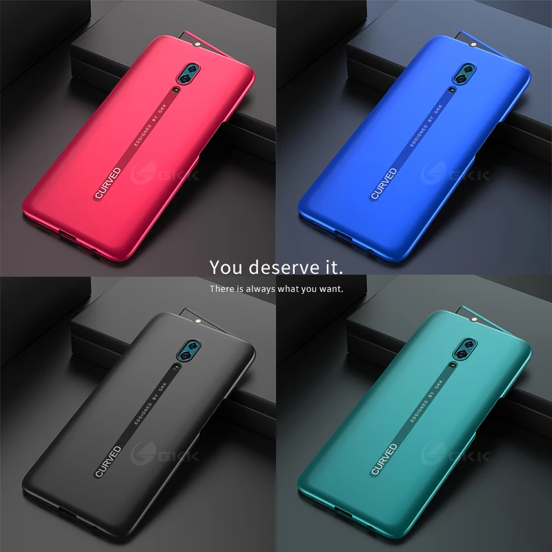 GKK 2 в 1 чехол для OPPO Reno Z 10X Zoom Case двойная защита противоударный Ультратонкий матовый чехол для OPPO Reno Z 10X Zoom Case
