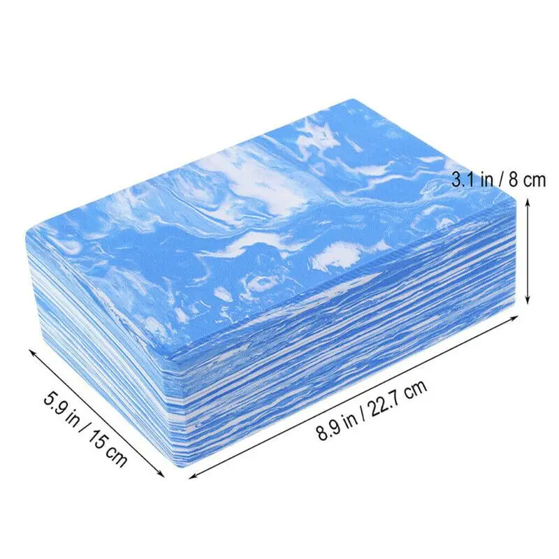 

Yoga Block and High Density EVA Foam Yoga Brick to Support Balance and Deepen Poses Foam Soft Non-Slip Surface for Yoga,