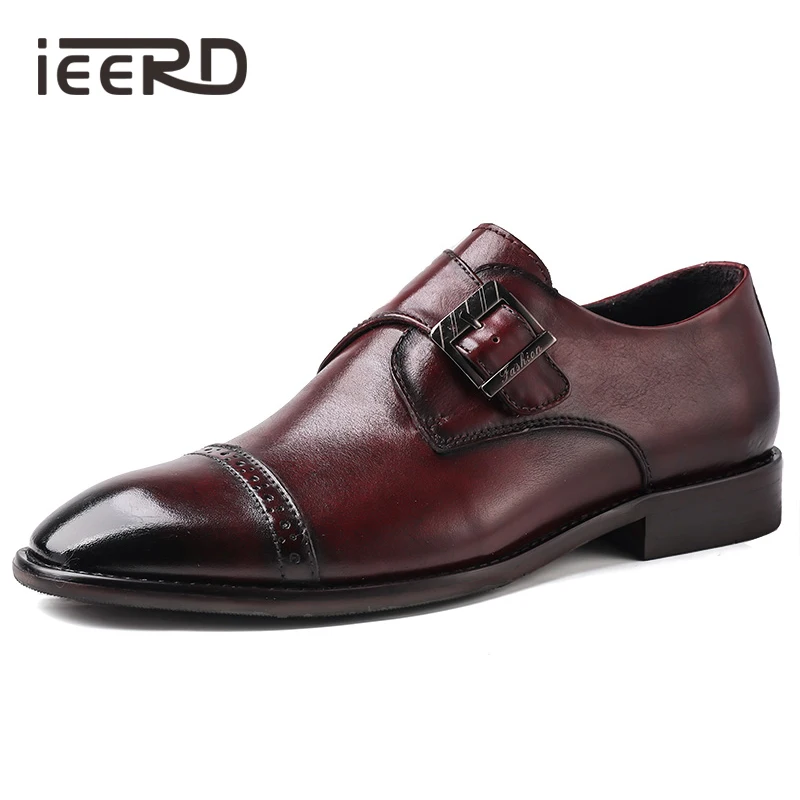 Обувь из натуральной кожи наивысшего качества в европейском стиле Мужские