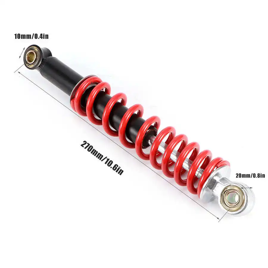 Амортизатор стойки амортизаторы передние и задние 270 мм демпфер для 50cc 125cc Dirt Pit Bike