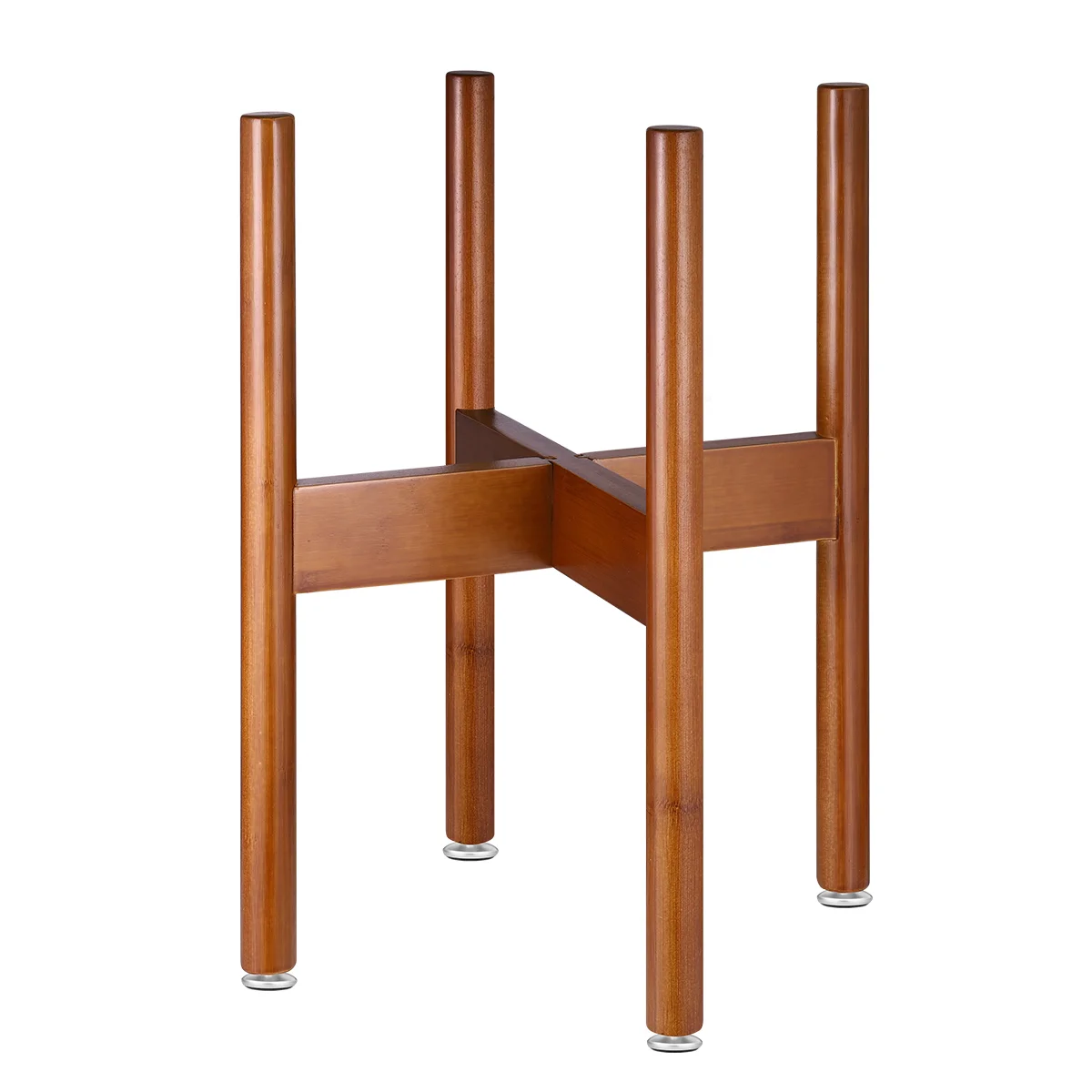 

HOMEMAXS Plant Stand Bamboo Simple Flower Pot Holder Indoor Display Potted Rack 40 x 31 (Brown)