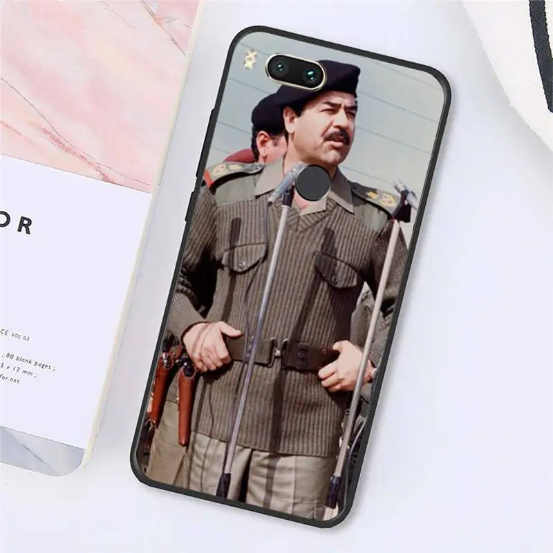 

Saddam Hussein Arabic Iraq Phone Case For Xiaomi Redmi note 7 8 9 t max3 s 10 pro lite cover funda coque shell