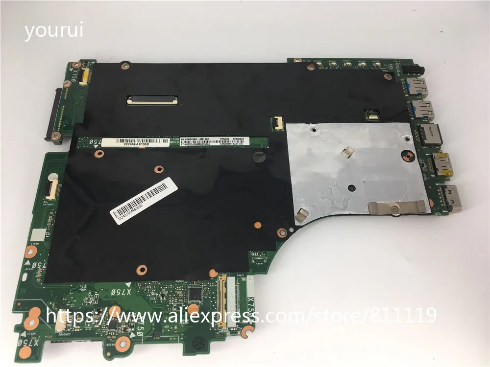 Оригинальная материнская плата yourui для ASUS X750JB модель REV 2 0 с диагональю дюйма