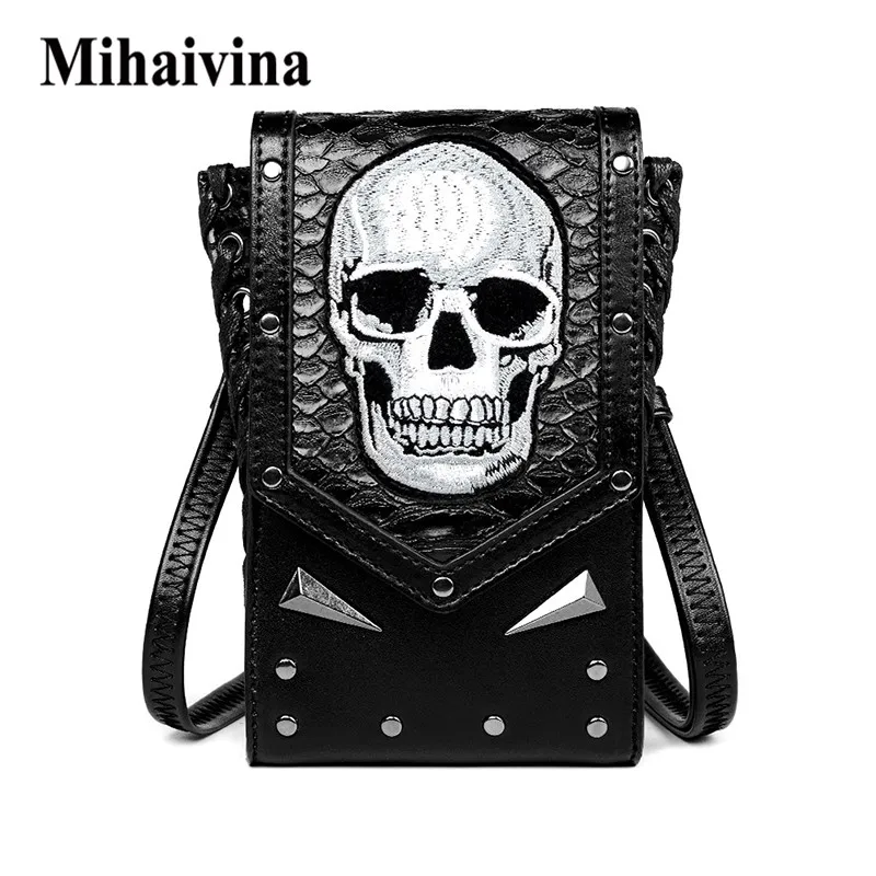 

Mihaivina женская сумка из искусственной кожи в стиле панк