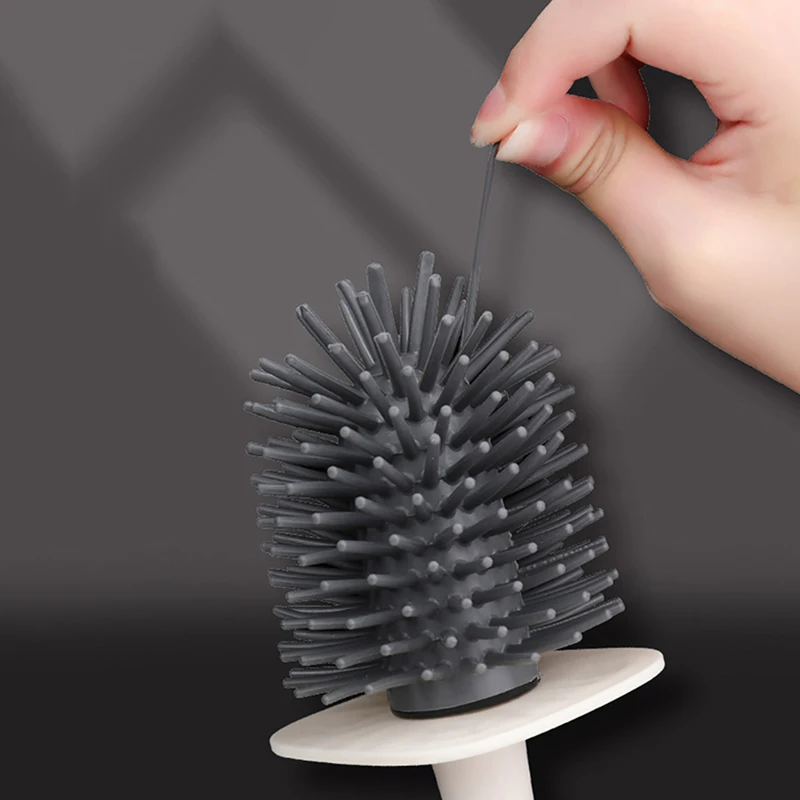 GESEW Drainable Toilet Brush Punch-free Cleaning Tool With Storage Base WC Accessories For Home Bathroom | Дом и сад
