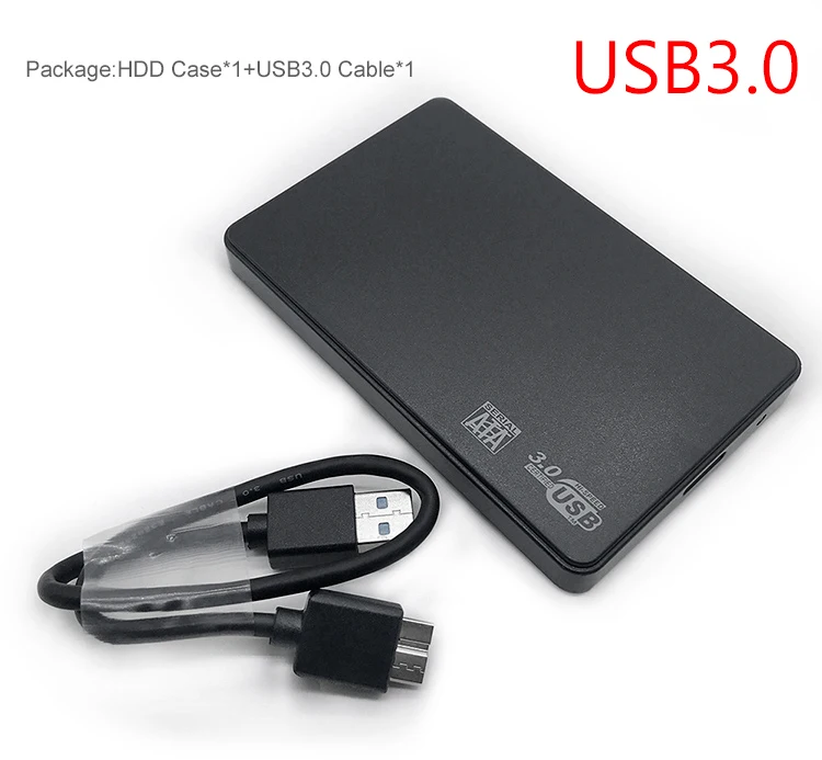 Black-USB3.0 UTHAI G06 USB3.0 HDD корпус 2,5 дюймов последовательный порт SATA SSD жесткий диск коробка Поддержка 6 ТБ Прозрачный Мобильный Внешний HDD Чехол - Цвет: Black-USB3.0