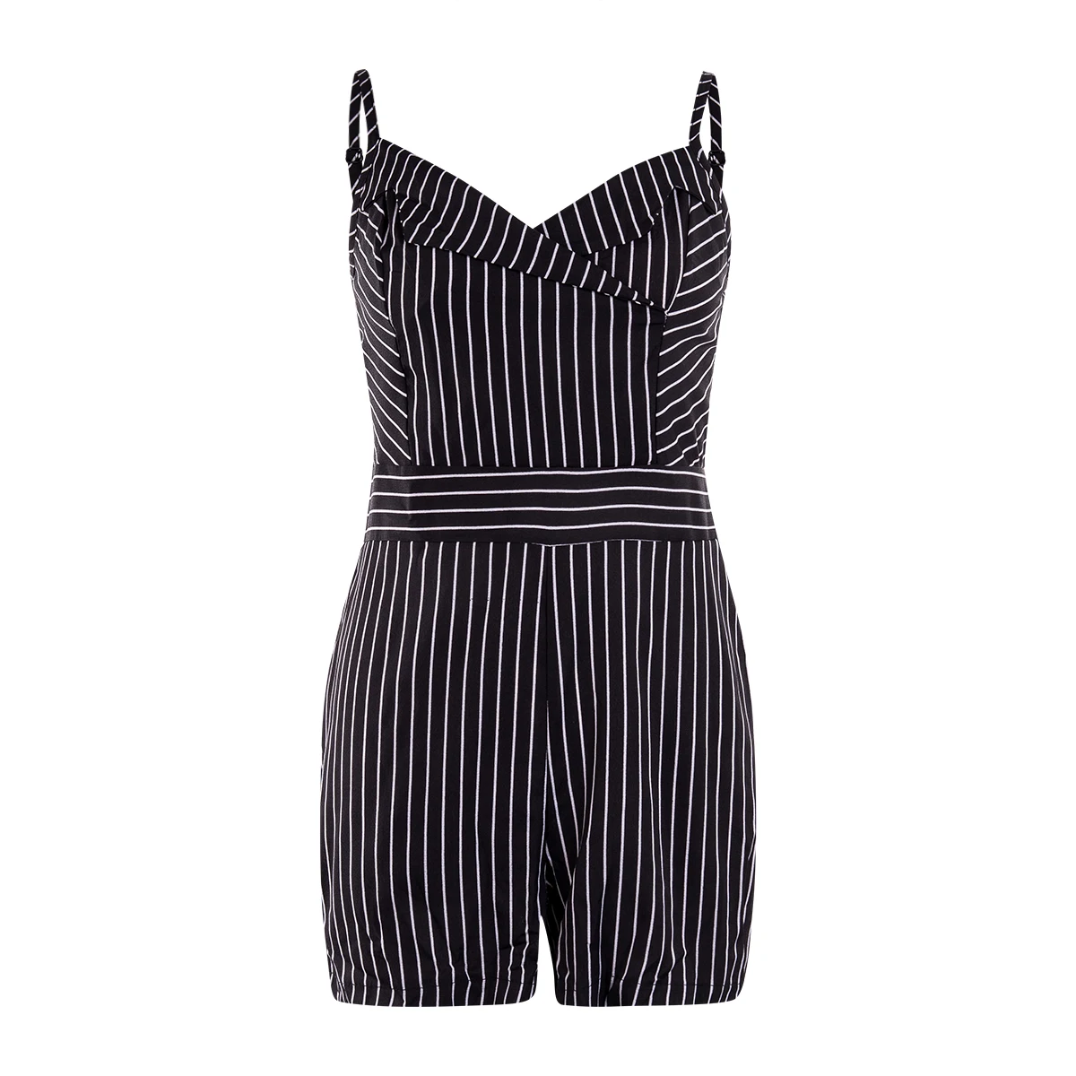 

Женская Клубная одежда праздничные брюки мини боди с сетчатми рукавами короткие пляжные шорты женские Полосатые Комбинезоны