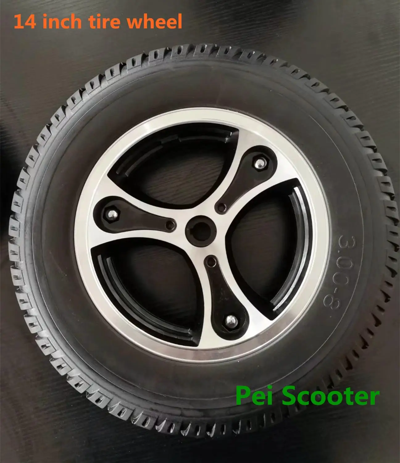 

14 дюймов 14 дюймов шин алюминиевый сплав колеса для колеске ведущее колесо phub-14hw