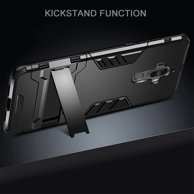 Kickstand Case for Huawei Mate 9 Holder Cases Pro Hard Shockproof Stand Cover Shell 9pro | Мобильные телефоны и