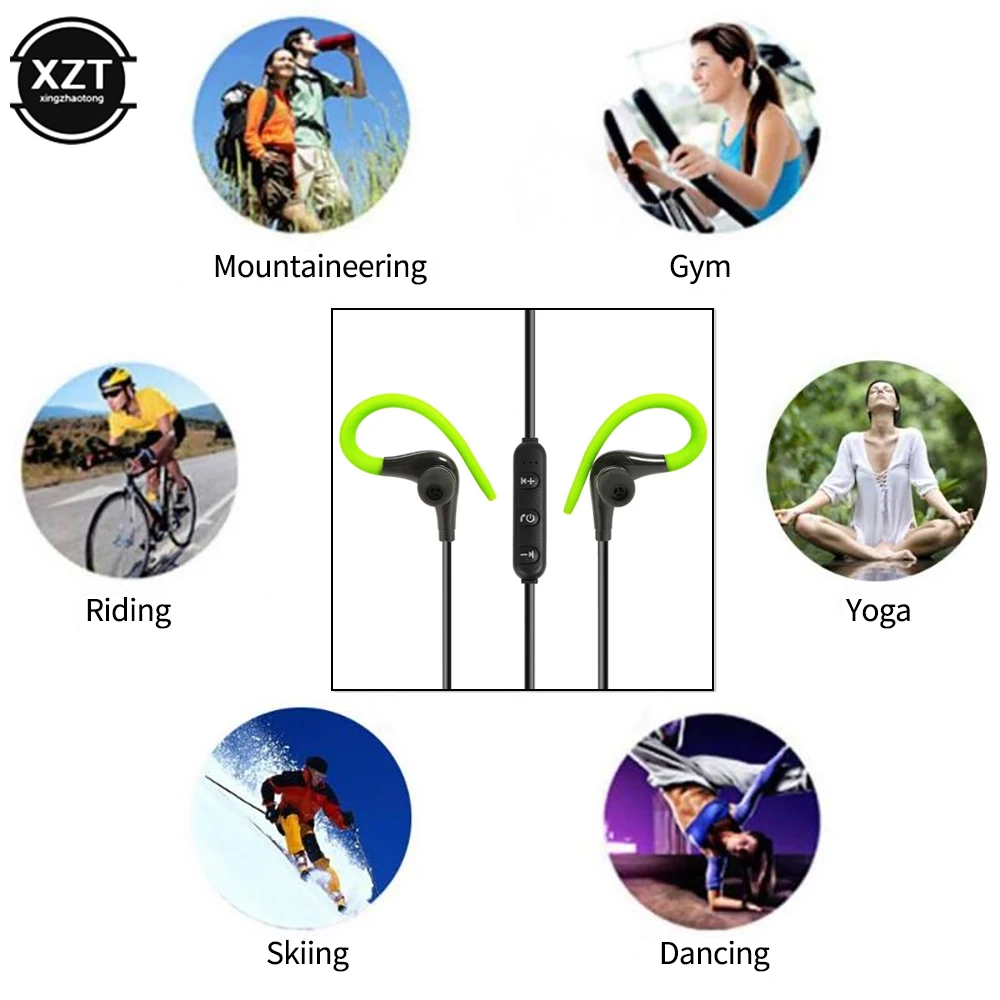 BT-1 Bluetooth-наушники Беспроводные наушники Мини-гарнитура Стерео Bluetooth-гарнитура с