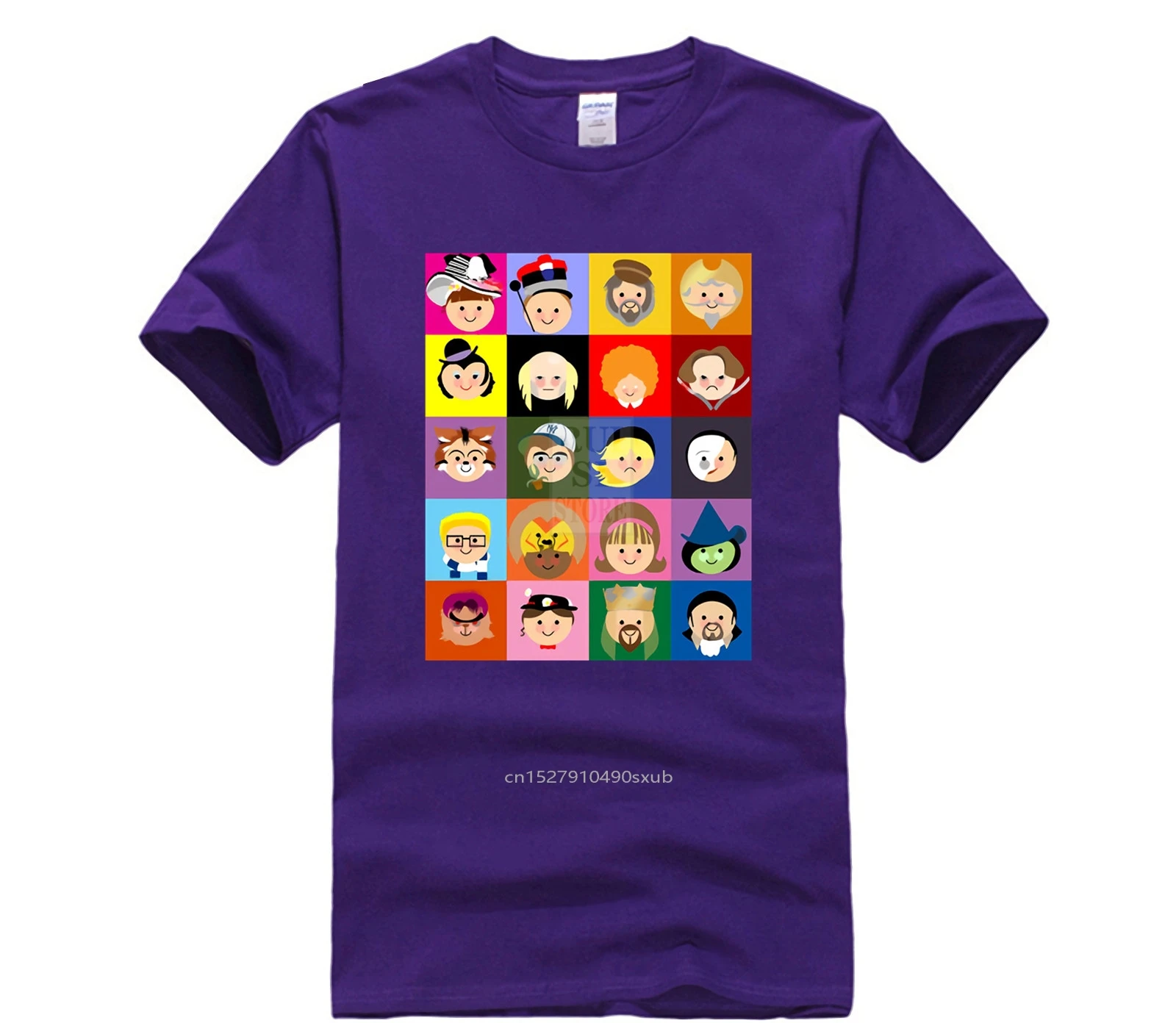 

Trendy Creative Graphic T-shirt Top Funny Printed Men Broadways cuties cotton Fashion T Shirt 100% Cotton