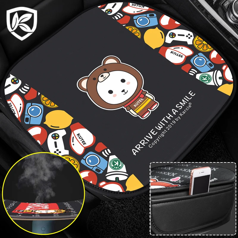 Чехол Karcle для автомобильного сиденья милая подушка женщин универсальный чехол