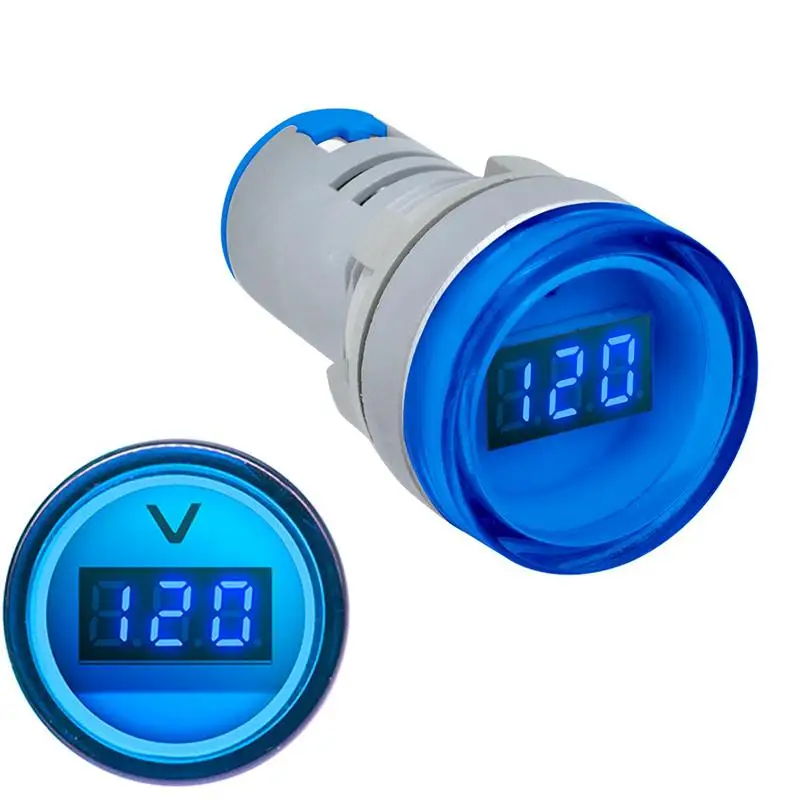 22 мм AD16 22DSV Тип AC 60 500 В Мини измеритель напряжения светодиодный цифровой дисплей