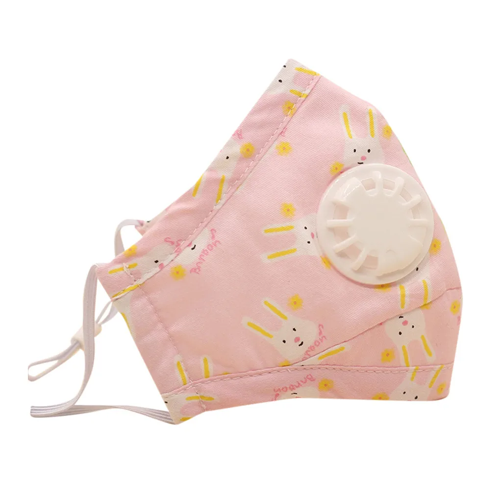 1 шт. детская дышащая защитная маска для лица с рисунком |