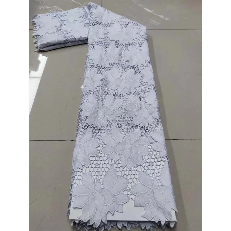 

Switzerland 2020 Flannel Lace High Quality Water Soluble African Fashion Lace Wedding Material-dmxw999