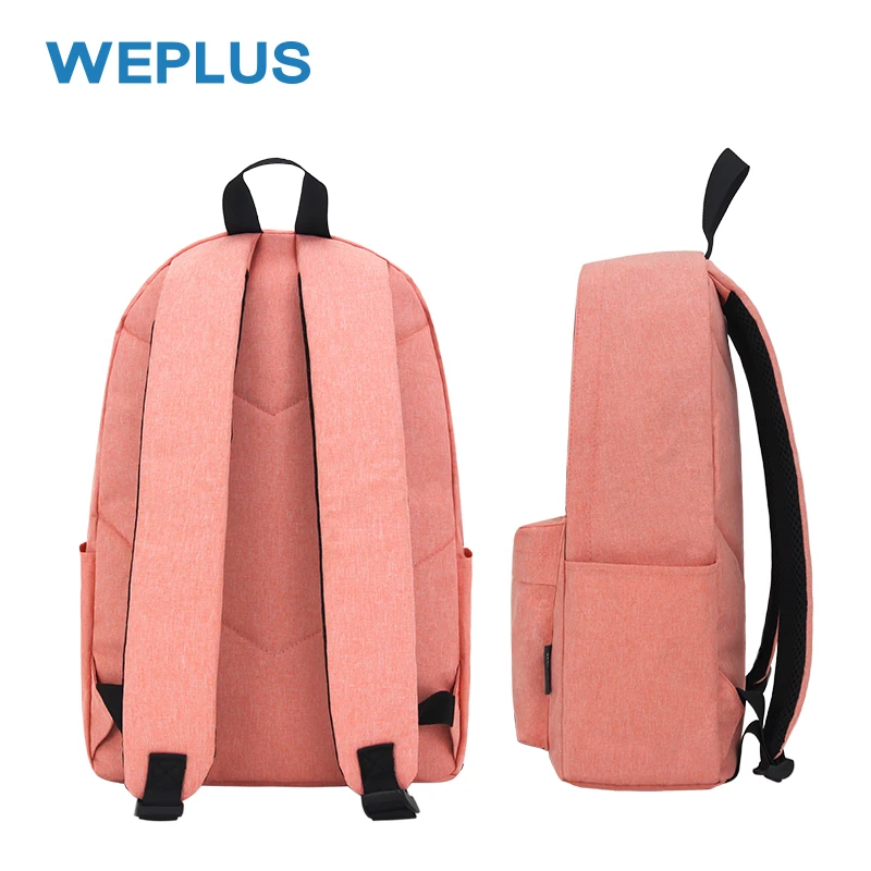 Женский рюкзак для ноутбука 14 дюймов WEPLUS Модный повседневный дорожный из
