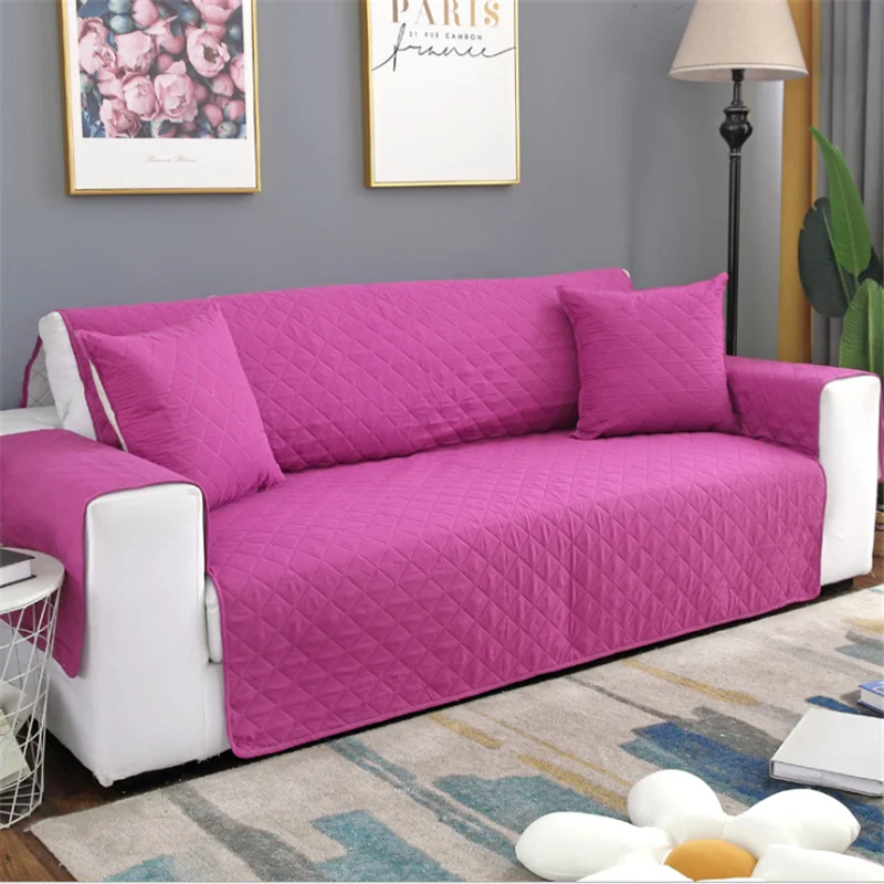 

Мягкие Водонепроницаемые Чехлы на диван для собак, домашних животных, детей, Нескользящие чехлы на 1-3 человек, защитный чехол на диван для ме...