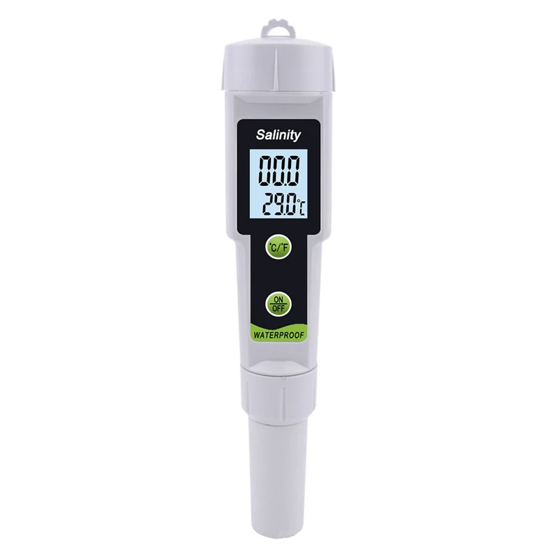 

TOP TPH 02154 Salinity Meter, Seawater Hydrometer, Salt Content Detection in Brine, for Pools, Drinking Water, Aquarium