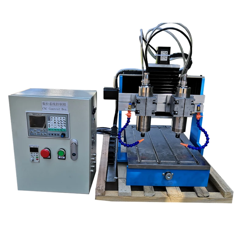 

CNC Router Linear Guide Rail 30*40cm 1500W 2200W Offline DSP control system Engraving machine LY 3040L disk read G code