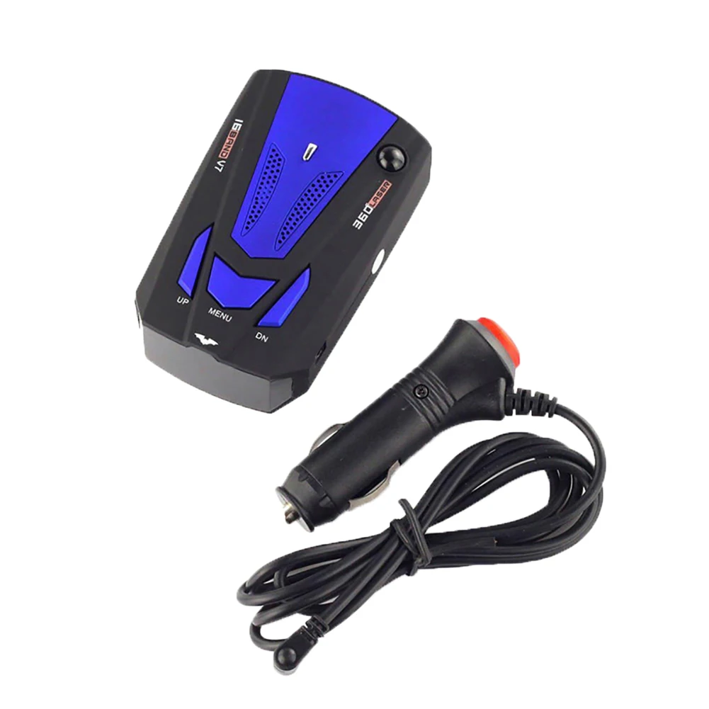 12V автомобиль радары детекторы светодиодный Дисплей ускорить Управление детектор 360 градусов ускорить голосовое оповещение Предупреждение устройство Россия/англ