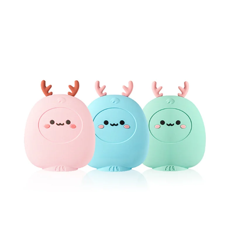 Грелка зимние принадлежности милые Мультяшные рога оленя стильная бутылка для