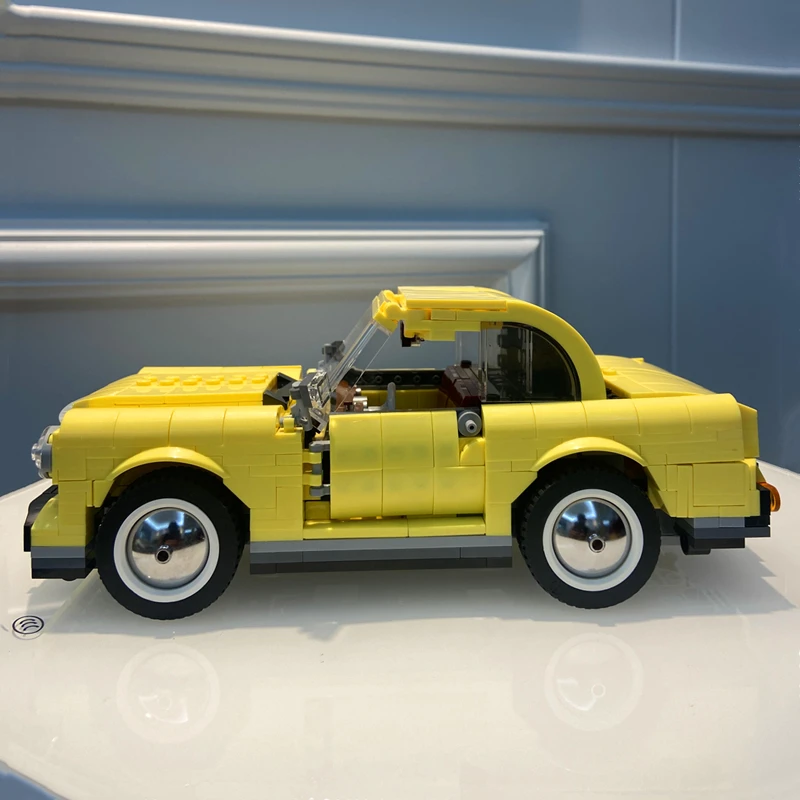 19001 1049 шт. высокотехнологичная модель автомобиля DECOOL для жилого FIATED 500