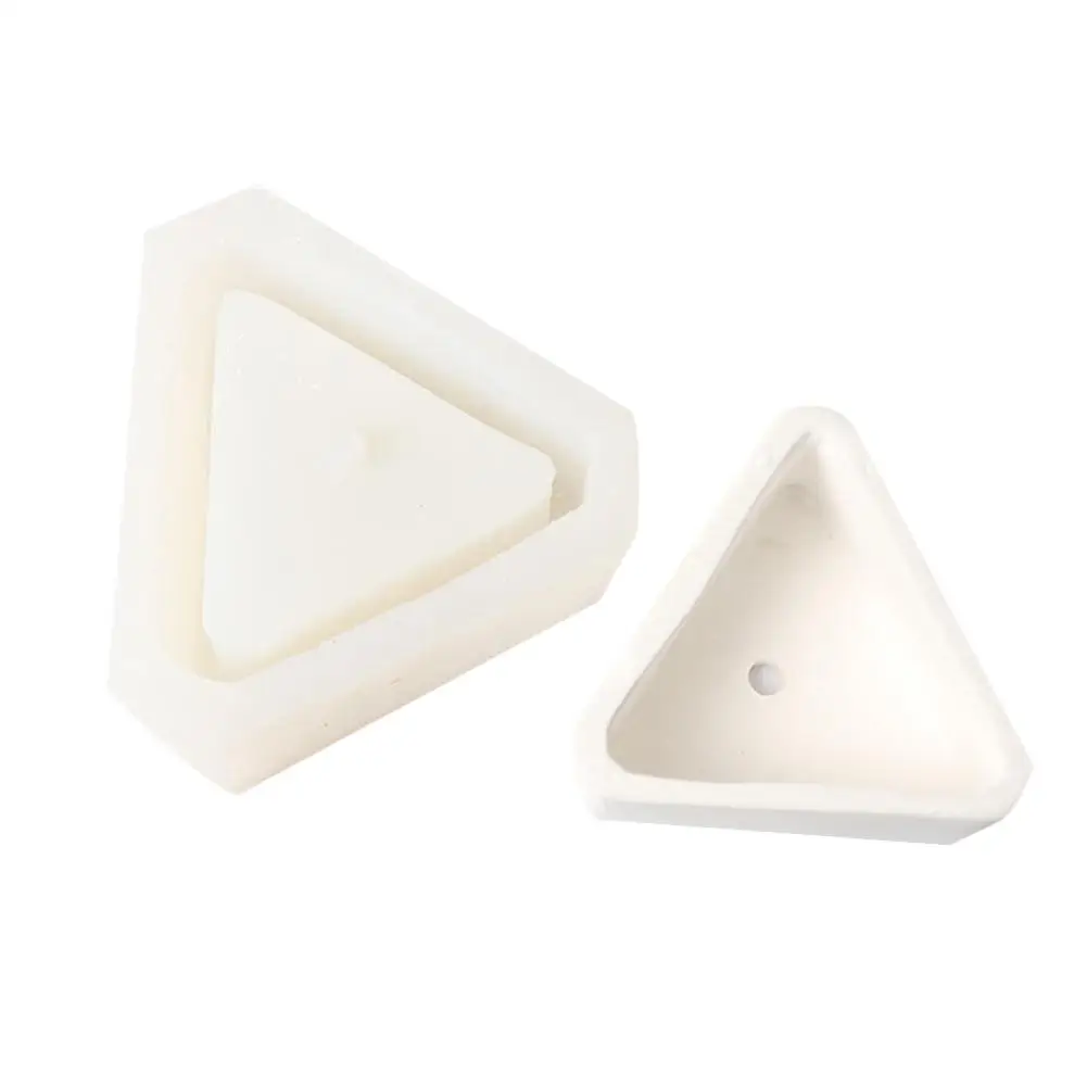 Треугольные силиконовые формы бетонный цветок мульти суккуленты растения чехол