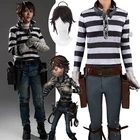 Обувь для косплея персонажа V Luca Balsa, костюмы для косплея заключенного Луки бальса, термостойкие костюмы для Хэллоуина из синтетических волос и шапочка