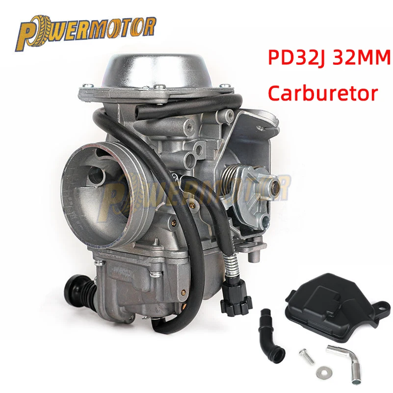 Мотоцикл Carburador 32 мм карбюратор PD32J для ATV QUAD ATC250 TRX300 TRX300FW TRX350 FourtraxTRX 350RANCHER350 1988-2000KLF300