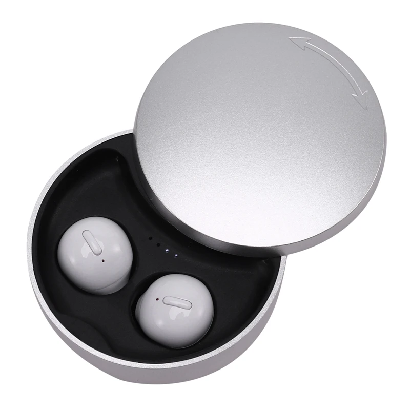 

Беспроводные наушники TWS X21S, Bluetooth 5,0, бинауральные наушники с шумоподавлением, HD звонки, мини-невидимые мини-наушники с зарядным чехол