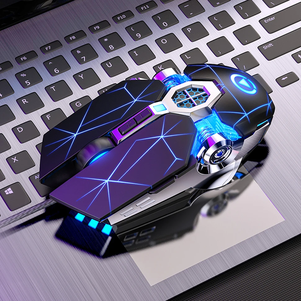 

Pro Gaming Mouse 3200DPI Adjustable Silent Mouse Optical LED USB Wired Computer Mouse Notebook Game Mice for Gamer Home Office