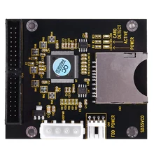 SD SDHC/SDXC MMC карт до IDE/SATA 40Pin 3 5 дюймов (папа)|Кабели передачи данных|