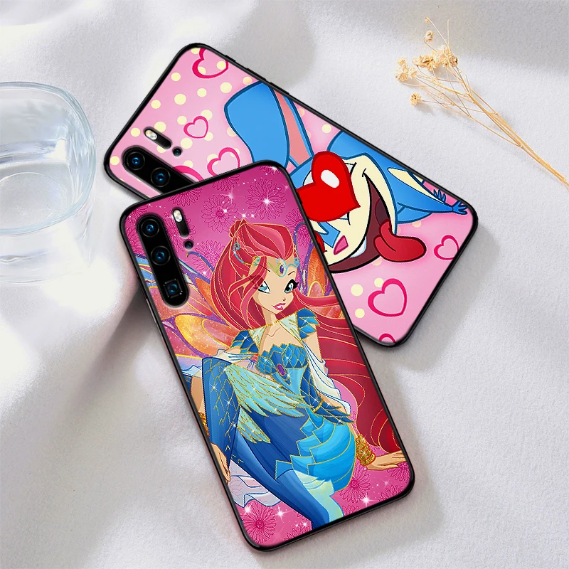 Роскошный черный чехол Winx для huawei P Smart Z 2018 P20 Pro P8 P9 Mini P10 2019 P30 LITE | Мобильные