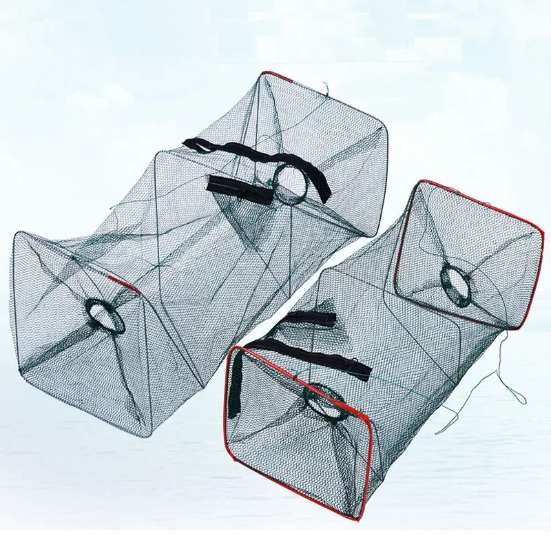 Рыболовная Ловушка портативная простая складная для креветок|Рыболовные сети| |