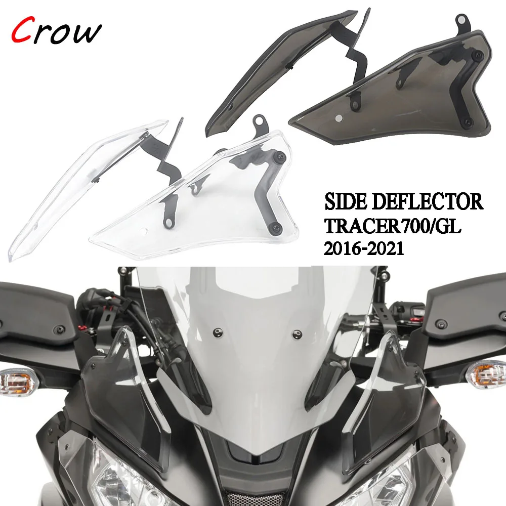 

For Yamaha Tracer 700 GT Wind Deflector Pair Windshield Handguards Tracer700 Side panels Tracer 700 2016 - 2021