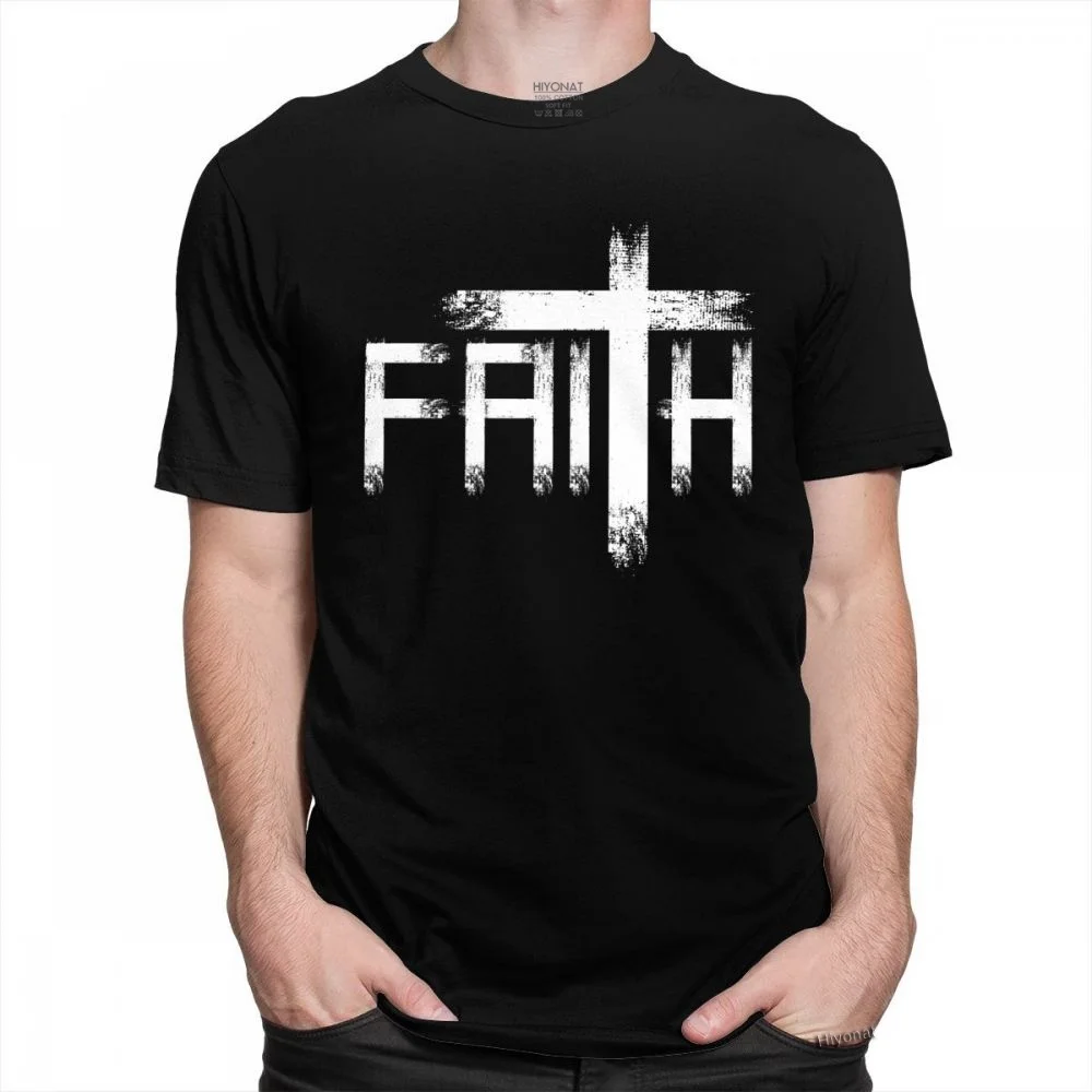 

God-Preacher-Jesus-Believer-Christian-T-Shirt-Men-Soft-Fashion-Tshirt-Short-Sleeve-Faith-Christianity-Religious