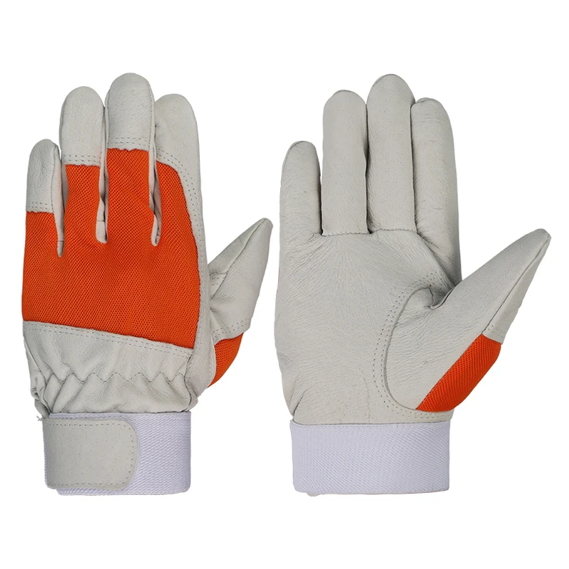 QIANGLEAF кожаные перчатки для улицы сада работы мотоцикла велоспорта безопасности