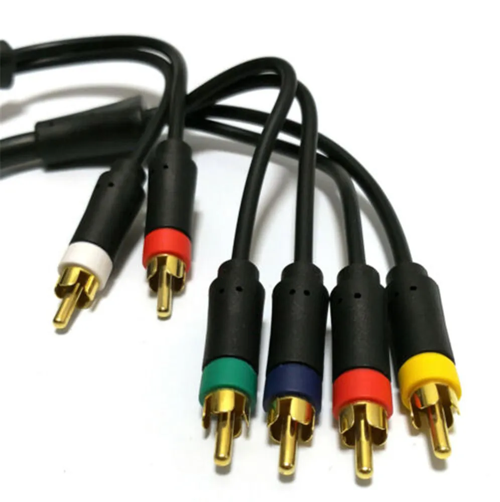 Ruitroliker 10PCS HD TV Component Composite Audio Video AV Cable High Resolution RCA for PS2 PS3 Playstation 2 3 | Электроника