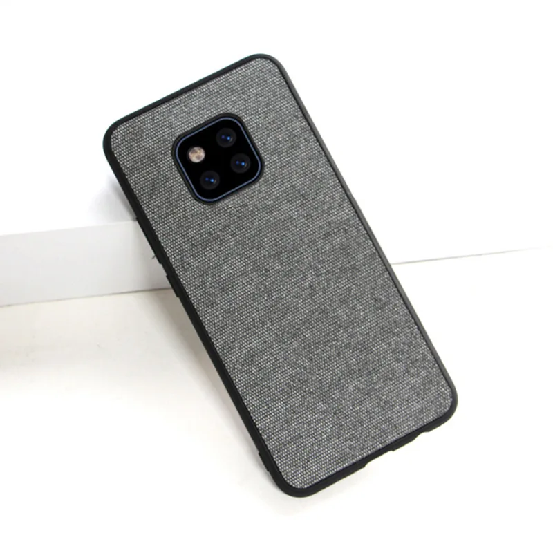 Тканевый Стильный чехол для Huawei Mate 30 20 Pro Lite P30 противоударный нескользящий Maimang 7