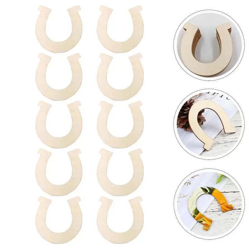 

1 Set Multipurpose Interesting Practical Blank Wooden Slices DIY Wooden Pendants