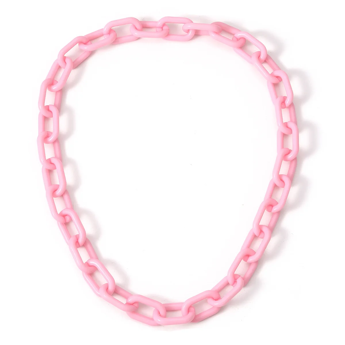 

FLTMRH Accessories Punk hip-hop clavicle chain necklace personality all-match chain acrylic necklace female