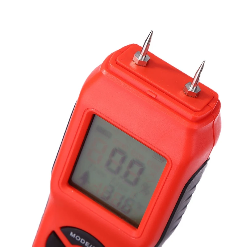 

Handheld Wood Moisture Meter Humidity Tester Timber Damp Detector with LCD Display Moisture Probe Range 2%-70%