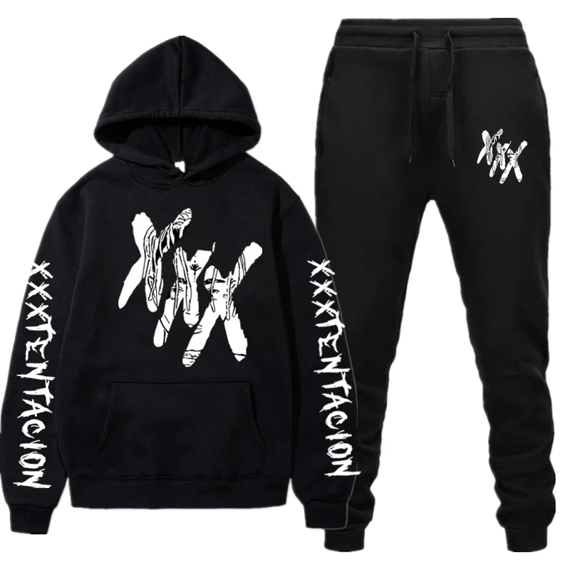 

XXX Print Men's Sports Suits Tracksuits Sport Suit Mens Running Suit Quick Dry Plus Size Mens Fitness Jogging Gym Men Tracksuit